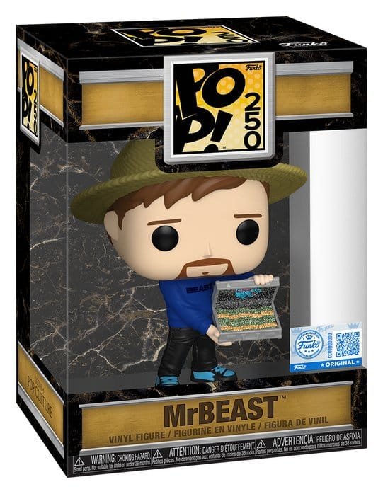Funko POP! Mr.Beast POP! Icons MrBeast (DGLT) #250